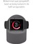 Deilmi Apple Watch 1 2 3 4 5 6 7 SE Serisi 38mm 40mm 41mm 42mm 43mm 44mm 45mm Uyumlu Silikon Şarj Standı 3