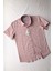 Keten Görünümlü Kısa Kol Çocuk Gömleği 1