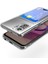 Xiaomi Redmi Note 10 Kılıf Kartlıklı Şeffaf Card Holder Clear Silikon Kapak 2
