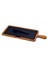 Ahşap ve Döküm Demir Hot Plate Servis Tahtası. Ölçü 17X37CM. 1