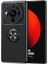 Xiaomi Mi 12S Ultra Focus Serisi Yüzük Standlı Silikon Kılıf - Siyah 1