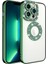 Apple iPhone 12 Pro Max Kılıf Şeffaf Lüx Taşlı Süslemeli Kamera Korumalı Silikon 1