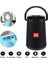 Yüksek Güç Kablosuz Bluetooth Hoparlör Ses Sütun Açık Su Geçirmez Taşınabilir Ses Subwoofer Taşınabilir Hoparlörler (Siyah) Destekler (Yurt Dışından) 3