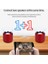 Kırmızı Mini Bluetooth Hoparlör Taşınabilir Subwoofer Player Müzik Kutusu Tws Hoparlör (Yurt Dışından) 3