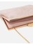 Suedette Clutch Çanta Nude 4