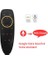 Uzaktan Kumanda G10S Pro Ses Evrensel 2.4g Kablosuz Hava Fare Mikrofon Gyroskope Ir Android Tv Kutusu Için Ir Öğrenme H96 Max X96 Mini (Yurt Dışından) 1