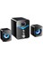 USB Kablolu Moda Kombinasyon Hoparlör Bilgisayar Hoparlörler Için Bas Stereo Müzik Çalar Subwoofer Ses Kutusu Için Pc Telefonları (Yurt Dışından) 1