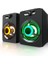 USB Kablolu Bilgisayar Hoparlörler, LED Stereo Subwoofer Pc Hoparlörler, Laptop Mini Hoparlörler, Ofis Ev Mini USB Multimedya Hoparlörler (Yurt Dışından) 1