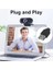 Hd Webcam Kablolu 1080 P Mikrofon ile Pc Laptop Masaüstü USB Webcam Pro Streaming Bilgisayar Kamera (Yurt Dışından) 2