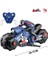 1:10 Rc Dublör Araba Öz Dengeli Motosiklet Elektrikli Araba 360 Derece Drift Yarış Motosiklet Çocuk Oyuncakları Çocuklar İçin Noel Rc (Mavi) (Yurt Dışından) 3
