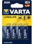 36 Adet Varta Longlife Aaa Alkalin Ince Kalem Pil 9x4'lü Blister 1