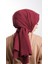 Bordo Düz Klasik Şal Pamuk Caz Sade 202105_16 3