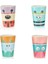 4 Adet Çocuk Bardak Set Doğal Bambu Fiber Bebek Fincan Termosu (Yurt Dışından) 2