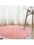 Peluş Pofuduk Kesme Kaydırmaz Taban Pembe Halı Yolluk 2