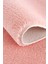 Peluş Pofuduk Kesme Kaydırmaz Taban Pembe Halı Yolluk 1