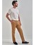 Erkek 4 Cepli Gabardin Spor Pantolon CAMEL PNS22Y22102_D70 3