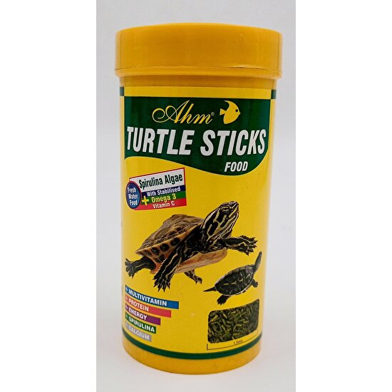 Ahm Turtle Stıcks Food Kaplumbağa Yemi 250 ml 90 gr