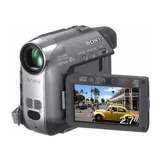 Sony DCR-HC42E Mini Dv Video Kamera Nostalji Batarya Sorunlu