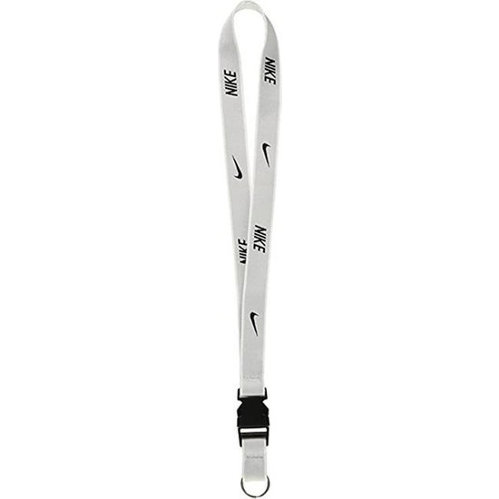 white nike lanyard