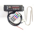 Autoline Peugeot Rd4 Teypler Için Mikrofonlu Bluetooth USB Aux 12V