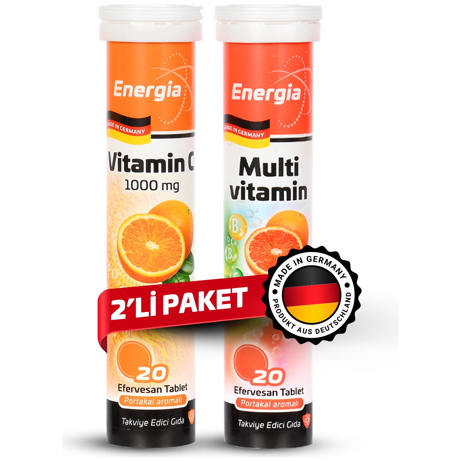 Energia Energia® Vitamin C + Multivitamin Efervesan Tablet Fiyatı