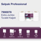 Selpak Professional Extra Jumbo Tuvalet Kağıdı 12li