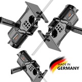 Rebellisch Germany Full Function Akülü Matkap - Elektrikli Matkap Uyumlu Pistonlu Testere Ağaç Metal Işleme Adaptörü