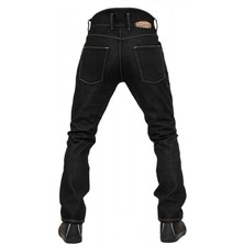 The Biker Jeans City Biker Cold Killer Black Korumalı Motosiklet Kot Pantolonu