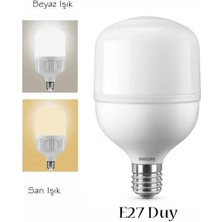 Philips TrueForce 20W Torch Led Ampul Beyaz 6500K Jumbo Pazar Ampulu 13,9 cm