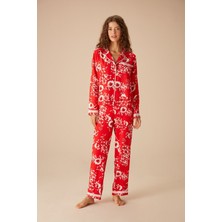 Suwen Bloom Maskülen Pijama Takımı