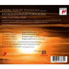 Telemann, Mühlemann,reinhard Goebel – Reformations Oratorium 1755 (Cd)