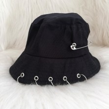 Dream Butik Piercingli Bucket Şapka