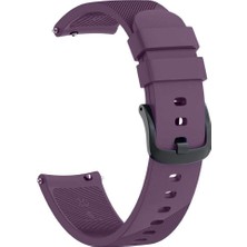 Markacase Amazfit Bip Silikon Kordon (20MM) Mor