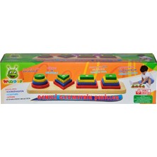 Woodoy 006KR  Woodoy Renkli Geometrik Şekiller