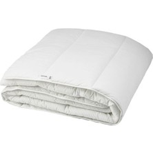 IKEA Çift Kişilik Kışlık Yorgan, Beyaz Renk 240X220 Cm-Dolgu Oyuklu Polyester Lif