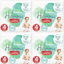Prima Pampers Harmonie Pants Külot Bebek Bezi Beden:4 (9-15KG) Maxi 96 Adet Süper Ekonomik Fırsat Pk