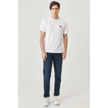 Wrangler Texas Slim Fit Dar Kesim Normal Bel Esnek Jean Kot Pantolon