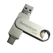 Mettzchrom 64GB Otg Bellek Iphone, Lightning, Ipad, Mac,type-C, Usb, Micro USB 4in1 USB Flash Disk