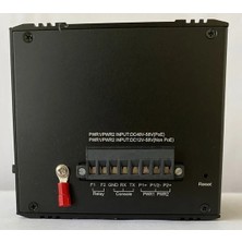 Scodeno Scodone 8 Port Bakır 8*10/100/1000 8*1000 Port Fiber Girişli 16 Port Endüstriyel Yönetilebilir Poe Switch