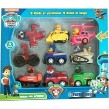 Tuka Shopping Paw Patrol Eğitici Yeni Sezon Araba Köpekler 9 Lu Figür Araçları Paw Patrol