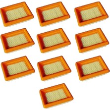 Stıhl FS120 FS200 FS250 FS350 FS400 4131 141 0300 Turuncu Için 10 Adet Hava Filtresi