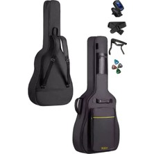 Midex XC-200NT Kesik Kasa Profesyonel Akustik Gitar 4/4 Yetişkin Üst Segment (Gigbag Çanta Tuner Capo Askı Pena)