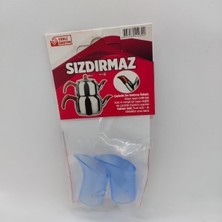 Şerife Nur Her Boy Çaydanlık Için Uyumlu 2'li Mavi Sıvı Sızdırmatik