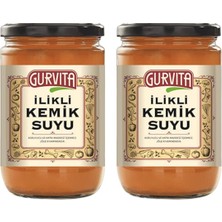 Gurvita Ilikli Kemik Suyu Sebzeli 660 ml 2'li