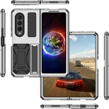 Sunsky Galaxy Z Fold4 Tpu Telefon Kılıfı - Sarı (Yurt Dışından)