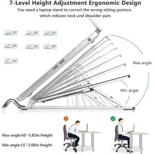 Xinhang Awardroom Laptop Standı, Katlanabilir Taşınabilir Masaüstü Dizüstü Bilgisayar Tutucu (Yurt Dışından)