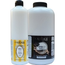 Cadence Multisurfaces Antik Beyaz 2lt+Satin Vernik 750 ml Set