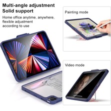 Mutural Ipad Air 2022/2020 10.9 (Siyah) Için Mutural Şeffaf Tutucu Tablet Kılıfı (Yurt Dışından)