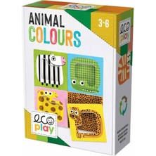 Headu Eşleştirme Puzzle Hayvan Renkleri ( Animal Colours )