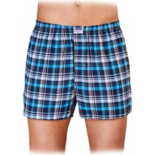 Berrak 1052 Erkek Desenli Poplin Boxer